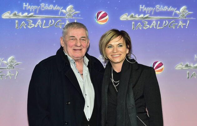 Heinz Hoenig und seine Frau Annika Kärsten-Hoenig am 27. März im Zoo Palast in Berlin. Foto: IMAGO / Photopress Müller