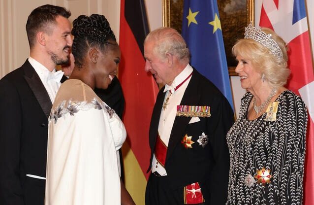 Motsi Mabuse traf das Königspaar im März in Berlin. Foto: Getty Images / Andreas Rentz