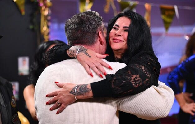 Iris und Peter Klein schlossen bei "Promi Big Brother" Frieden. Foto: SAT.1