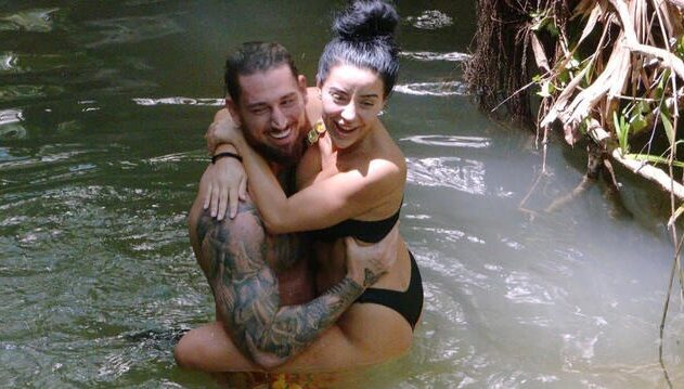 Mike und Leyla verliebten sich beim diesjährigen Dschungelcamp ineinander Foto: RTL